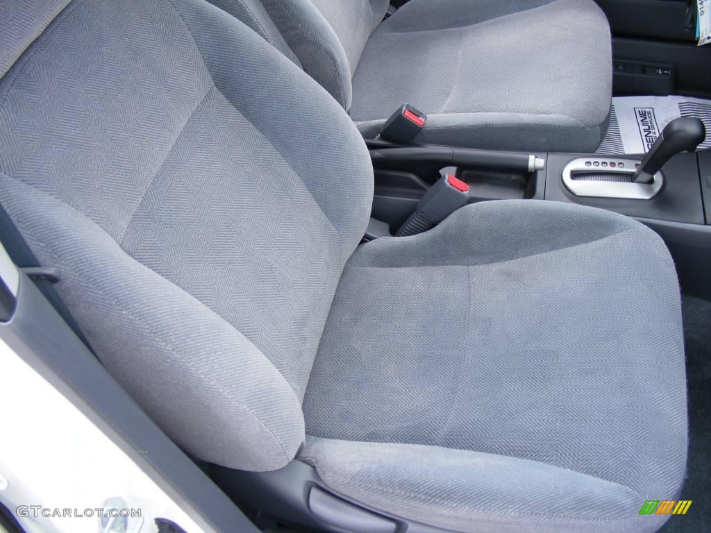 2002 Civic LX Sedan - Taffeta White / Gray photo #22