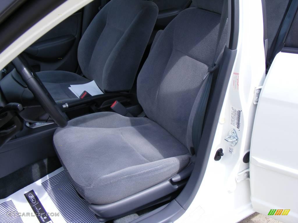 2002 Civic LX Sedan - Taffeta White / Gray photo #30