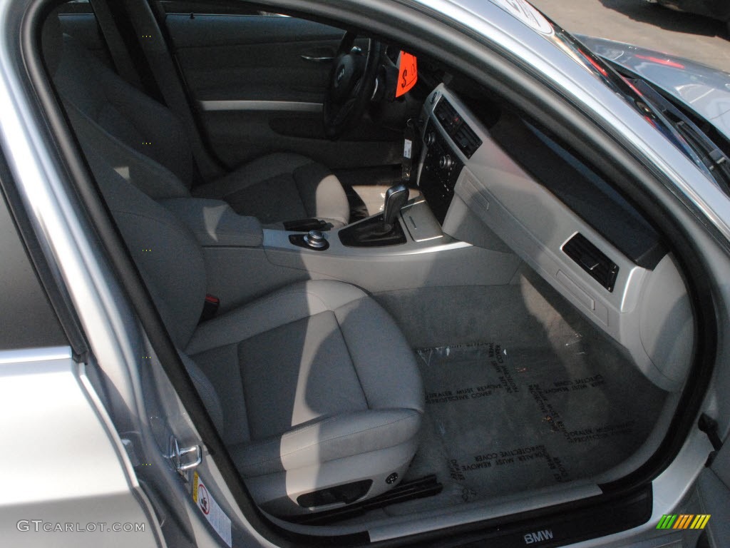 2008 3 Series 335i Sedan - Titanium Silver Metallic / Gray photo #3