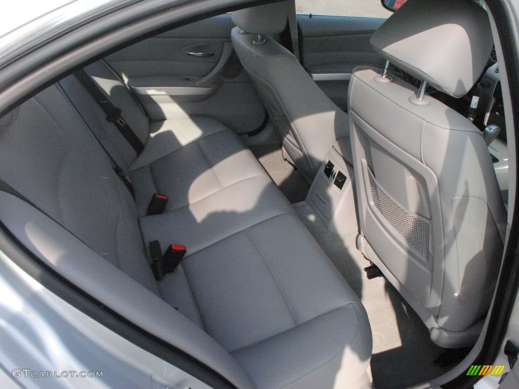2008 3 Series 335i Sedan - Titanium Silver Metallic / Gray photo #5