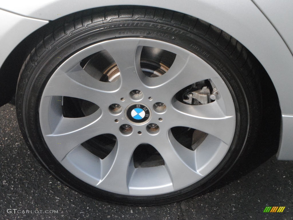 2008 3 Series 335i Sedan - Titanium Silver Metallic / Gray photo #7