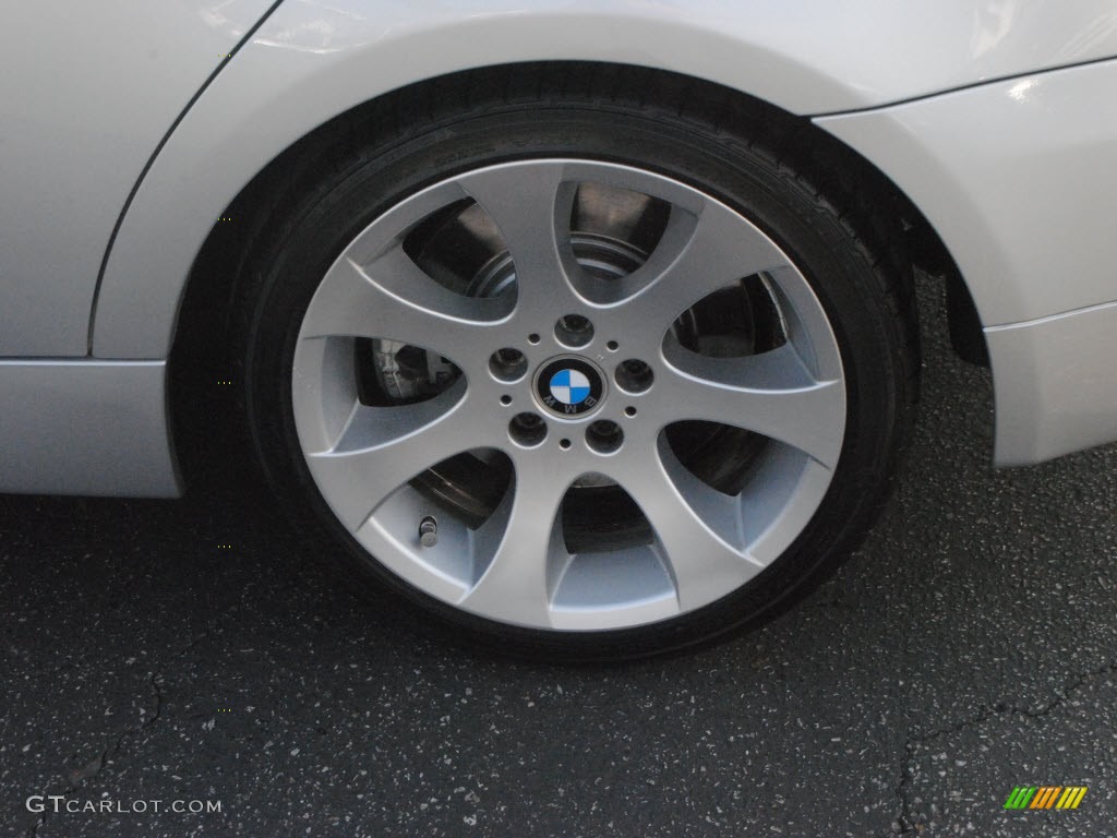 2008 3 Series 335i Sedan - Titanium Silver Metallic / Gray photo #11