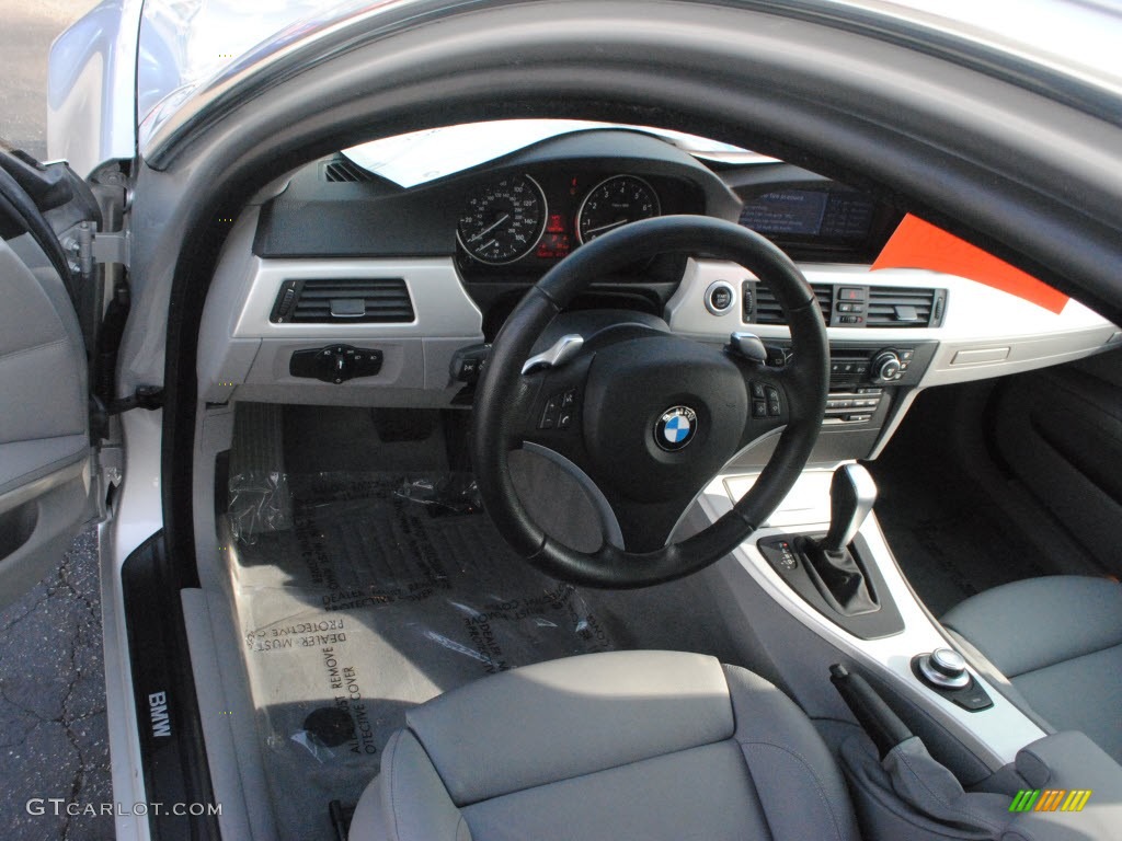 2008 3 Series 335i Sedan - Titanium Silver Metallic / Gray photo #15