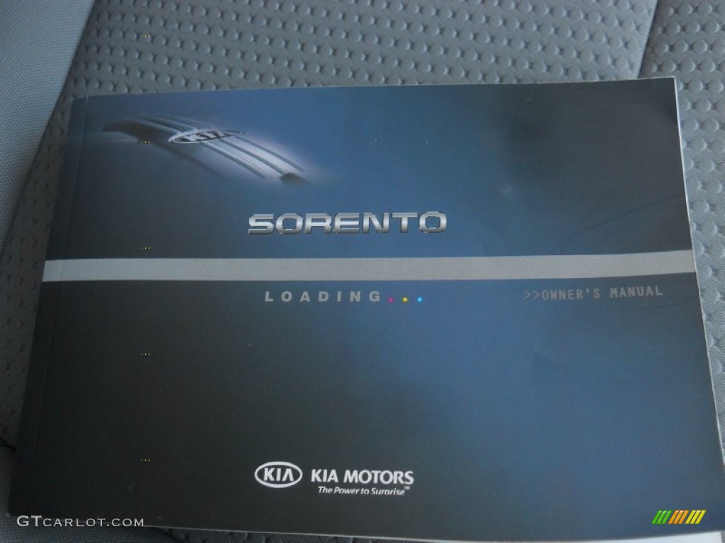 2011 Sorento LX V6 AWD - Pacific Blue / Gray photo #19