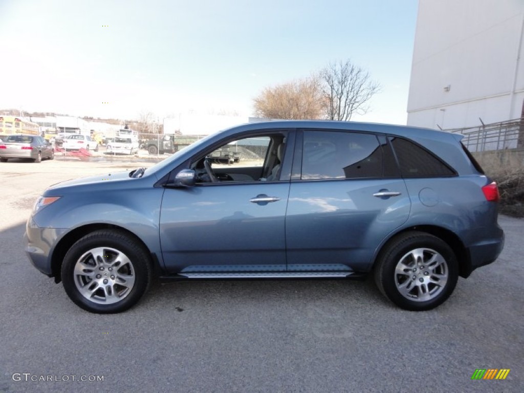 Steel Blue Metallic 2008 Acura MDX Technology Exterior Photo #59933246