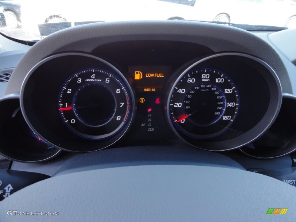 2008 Acura MDX Technology Gauges Photos