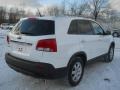 2011 Snow White Pearl Kia Sorento LX V6 AWD  photo #2