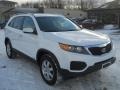 2011 Snow White Pearl Kia Sorento LX V6 AWD  photo #15