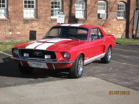 1968 Ford Mustang California Special Coupe Data, Info and Specs
