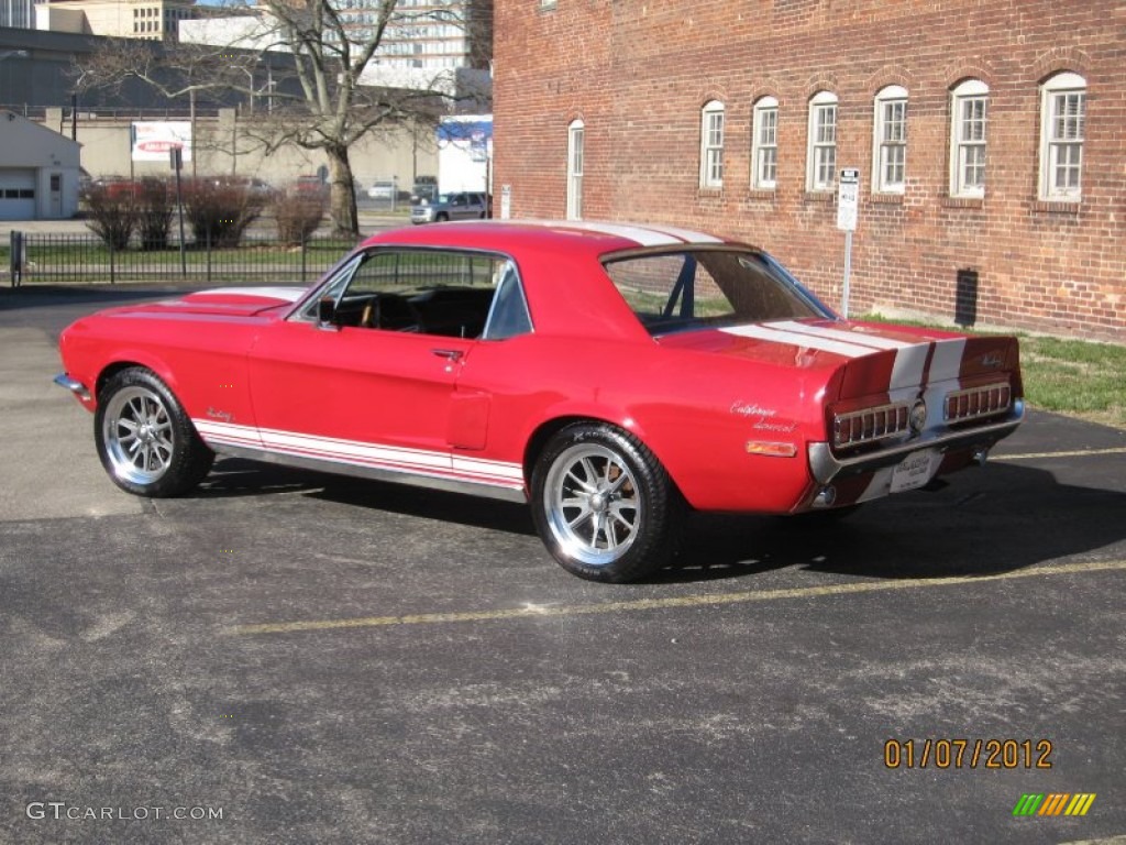 Red 1968 Ford Mustang California Special Coupe Exterior Photo #59935067