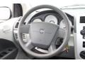 2007 Dodge Caliber Dark Slate Gray Interior Steering Wheel Photo