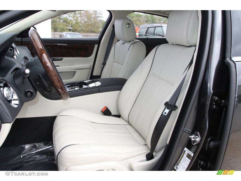 Jet/Ivory Interior 2012 Jaguar XJ XJL Portfolio Photo #59935737