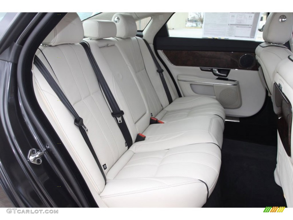 Jet/Ivory Interior 2012 Jaguar XJ XJL Portfolio Photo #59935901