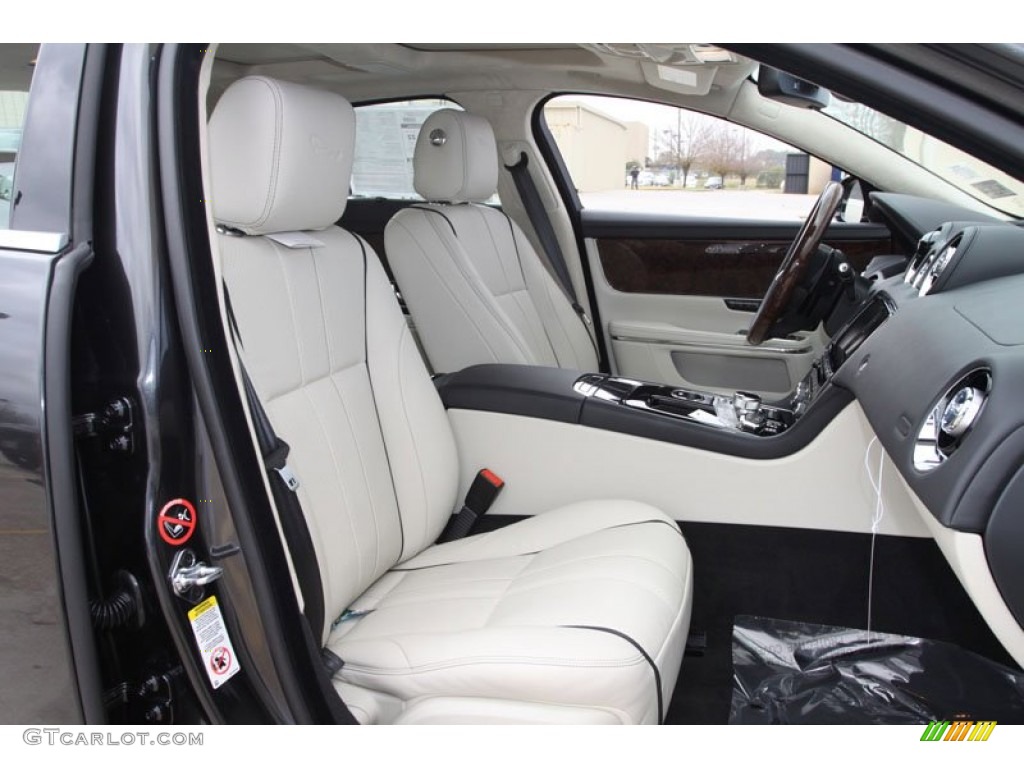 Jet/Ivory Interior 2012 Jaguar XJ XJL Portfolio Photo #59935919