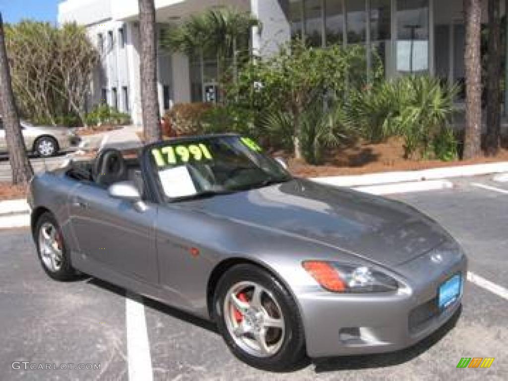 2003 S2000 Roadster - Silverstone Metallic / Black photo #1