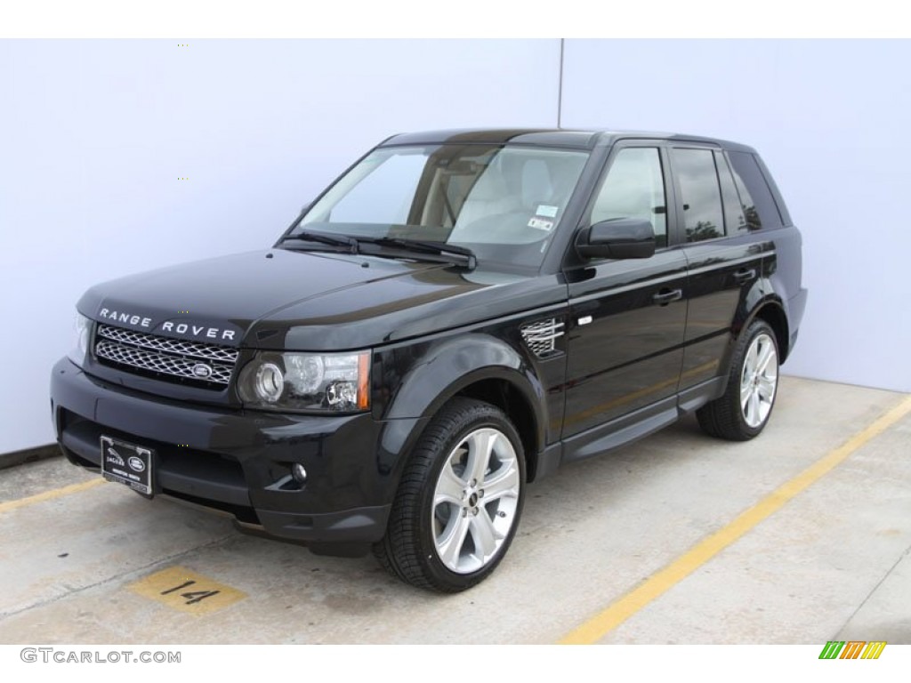 Santorini Black Metallic 2012 Land Rover Range Rover Sport HSE LUX Exterior Photo #59936339