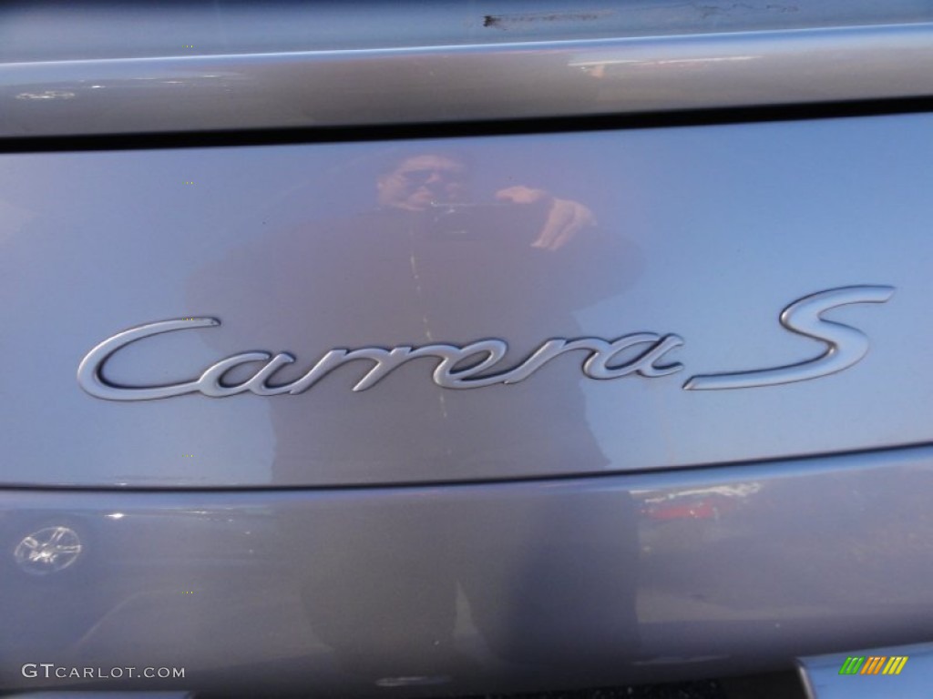 2007 911 Carrera S Cabriolet - Arctic Silver Metallic / Black photo #22
