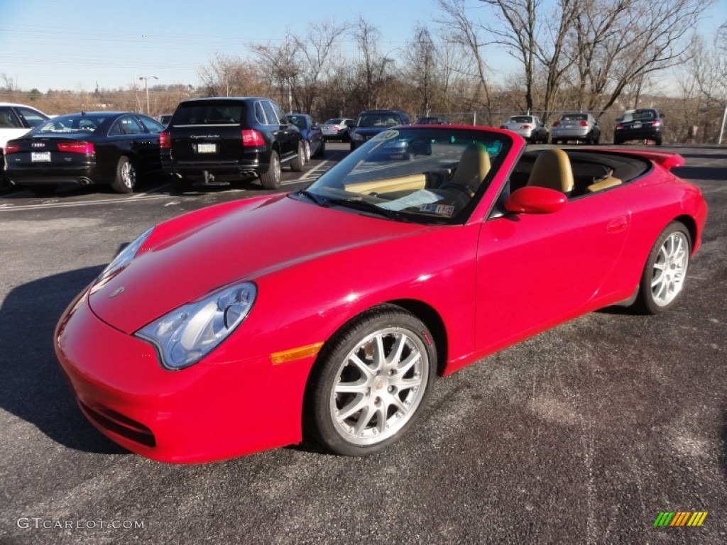 Guards Red 2003 Porsche 911 Carrera Cabriolet Exterior Photo #59937140