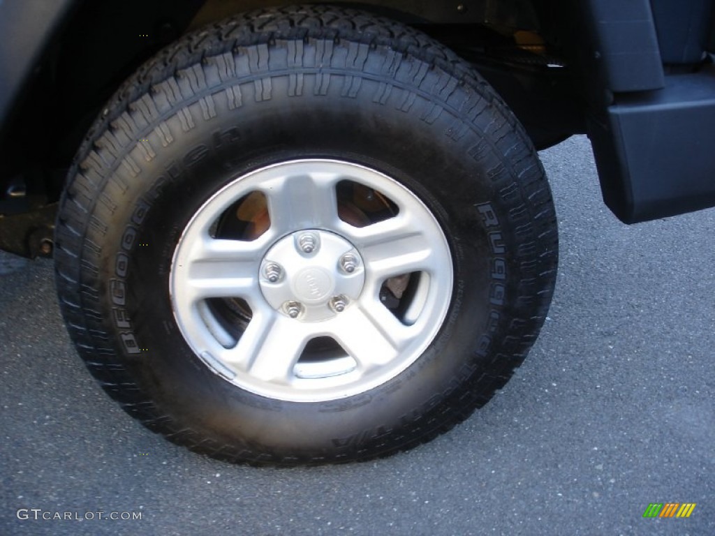 2007 Wrangler X 4x4 - Steel Blue Metallic / Dark Slate Gray/Medium Slate Gray photo #8