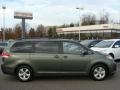 2011 Cypress Green Pearl Toyota Sienna LE  photo #1