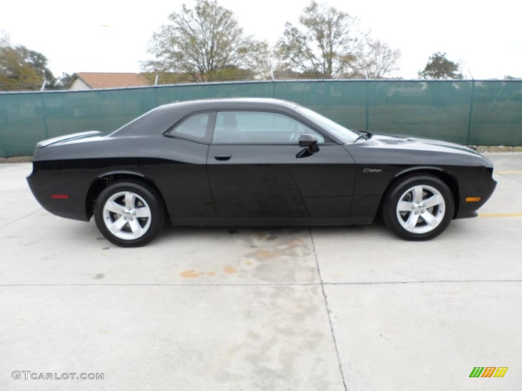 Pitch Black 2012 Dodge Challenger R/T Exterior Photo #59939900