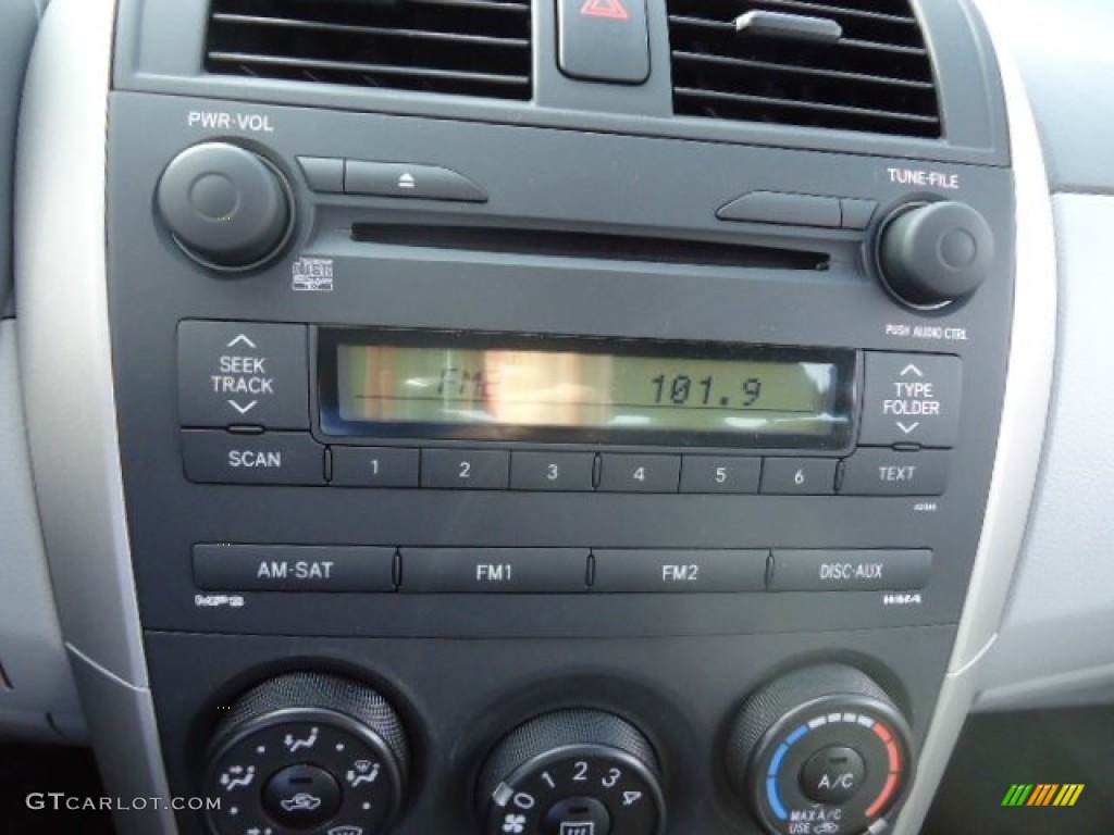 2009 Toyota Corolla Standard Corolla Model Audio System Photos