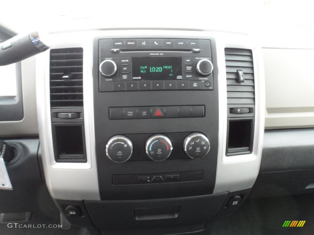 2010 Ram 1500 SLT Quad Cab - Stone White / Dark Slate/Medium Graystone photo #36