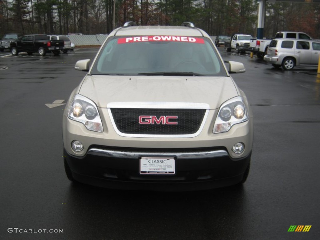 2007 Acadia SLT - Gold Mist Metallic / Titanium photo #8