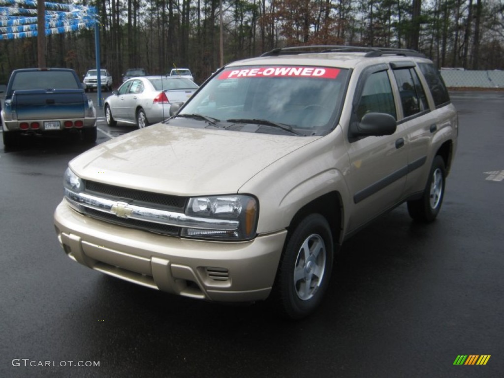 2006 TrailBlazer LS - Sandstone Metallic / Light Cashmere/Ebony photo #1