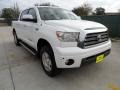 2007 Super White Toyota Tundra Limited CrewMax 4x4  photo #1