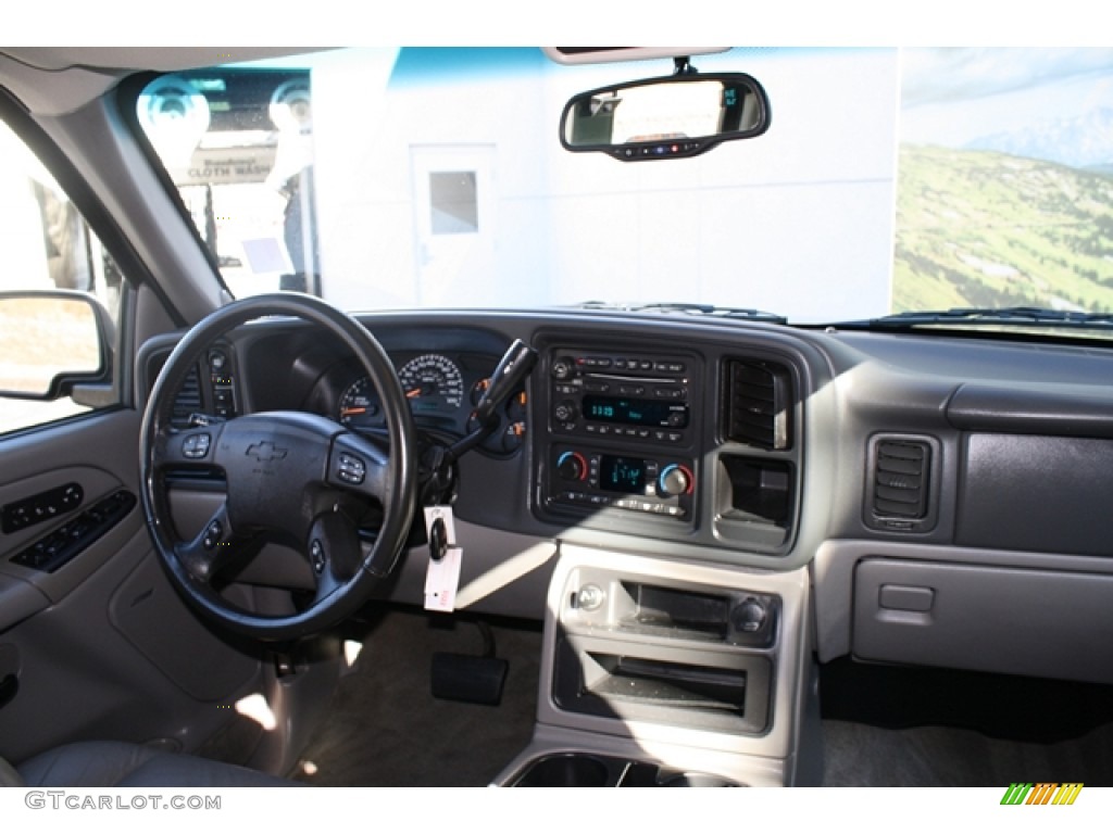 2004 Tahoe Z71 4x4 - Dark Green Metallic / Tan/Neutral photo #13