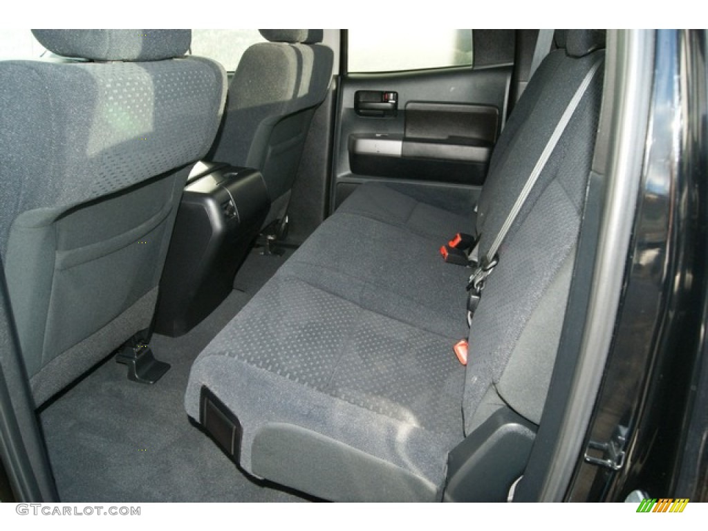 Black Interior 2010 Toyota Tundra TRD Rock Warrior Double Cab 4x4 Photo #59944698