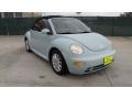 2004 Aquarius Blue Volkswagen New Beetle GLS Convertible  photo #1