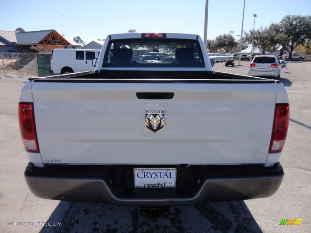 2010 Ram 1500 ST Regular Cab - Stone White / Dark Slate/Medium Graystone photo #6