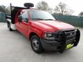 Red - F350 Super Duty XL Crew Cab Dump Truck Photo No. 1