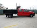 Red - F350 Super Duty XL Crew Cab Dump Truck Photo No. 2