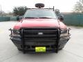 Red - F350 Super Duty XL Crew Cab Dump Truck Photo No. 8