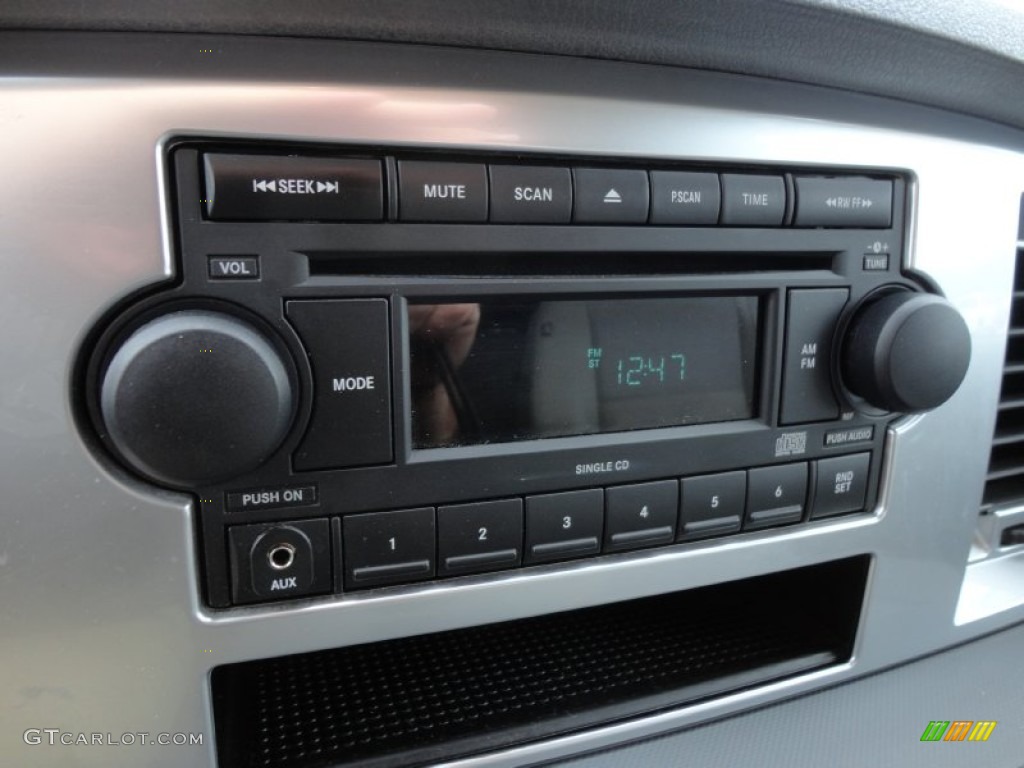 2008 Dodge Ram 1500 Big Horn Edition Quad Cab Audio System Photos