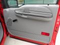 Red - F350 Super Duty XL Crew Cab Dump Truck Photo No. 28