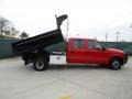 Red - F350 Super Duty XL Crew Cab Dump Truck Photo No. 48