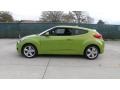 2012 Electrolyte Green Hyundai Veloster   photo #6