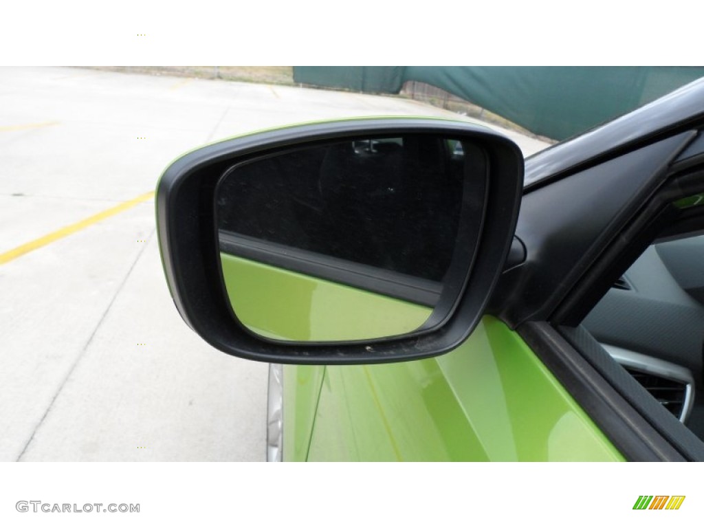 2012 Veloster  - Electrolyte Green / Black photo #13