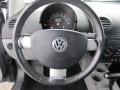 2000 Volkswagen New Beetle Black Interior Steering Wheel Photo