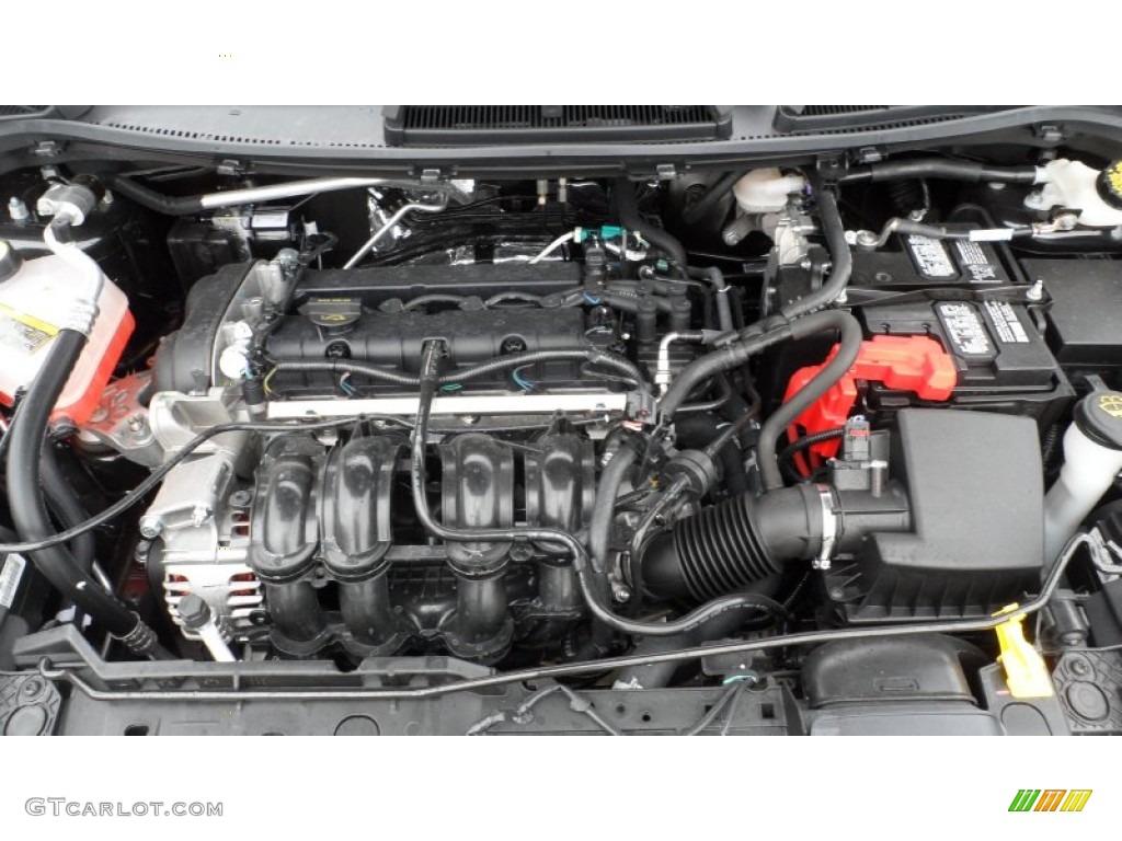 2012 Ford Fiesta SES Hatchback 1.6 Liter DOHC 16-Valve Ti-VCT Duratec 4 Cylinder Engine Photo #59946845