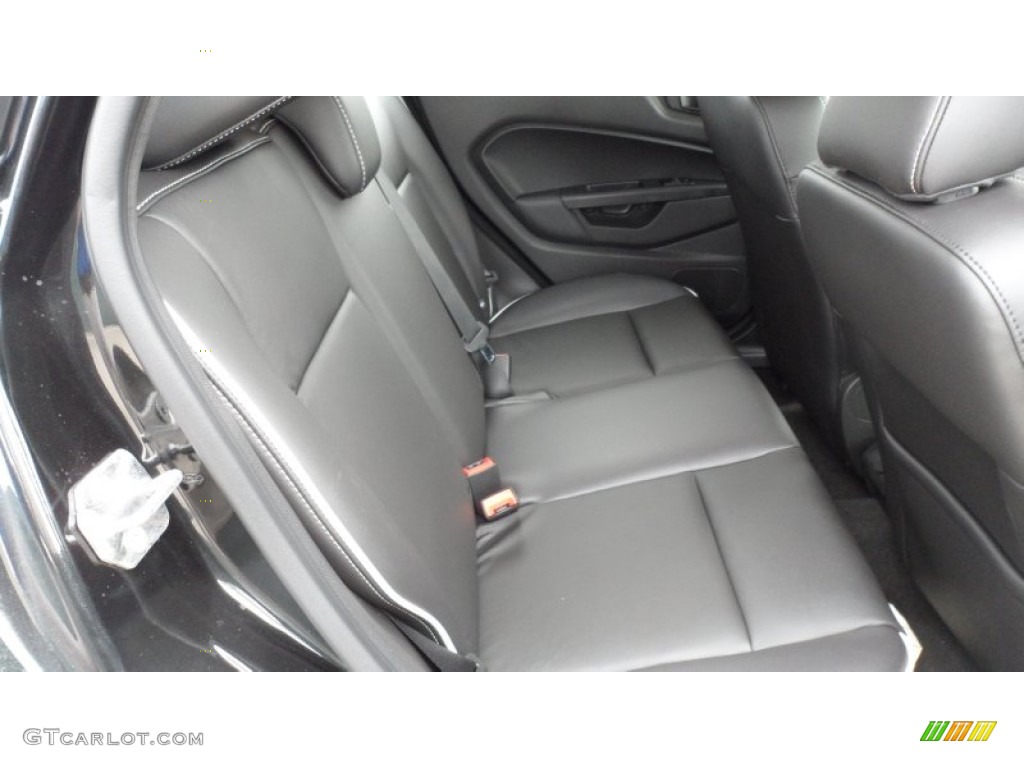 Charcoal Black Interior 2012 Ford Fiesta SES Hatchback Photo #59946875