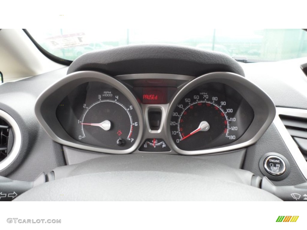 2012 Ford Fiesta SES Hatchback Gauges Photo #59946995