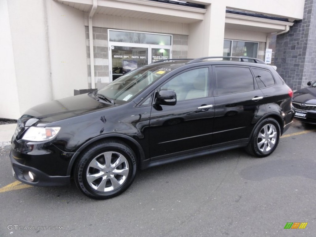Obsidian Black Pearl 2008 Subaru Tribeca Limited 7 Passenger Exterior Photo #59947283