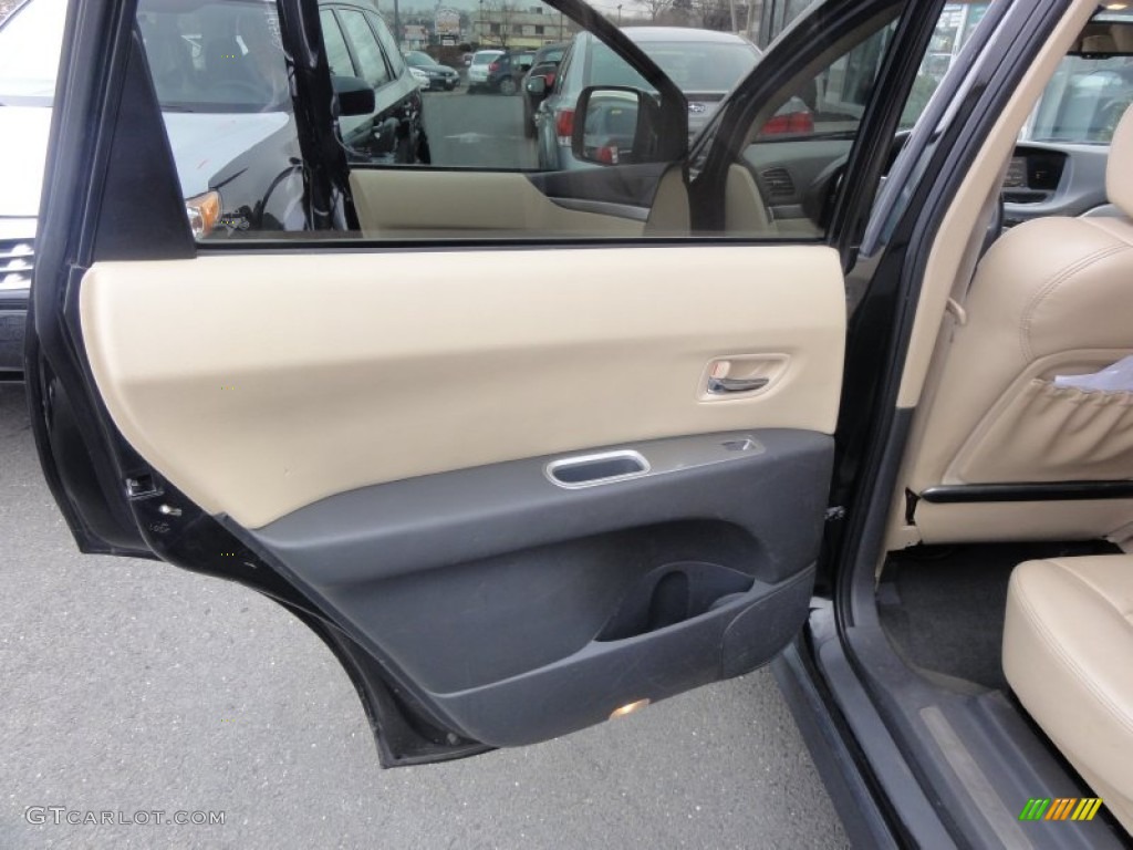 2008 Subaru Tribeca Limited 7 Passenger Desert Beige Door Panel Photo #59947448