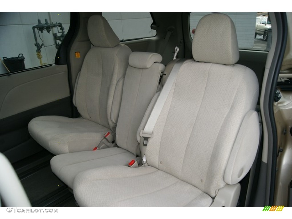 Bisque Interior 2012 Toyota Sienna LE Photo #59947598