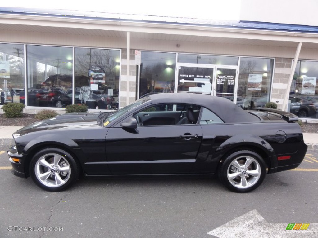 Black 2007 Ford Mustang GT Premium Convertible Exterior Photo #59948147